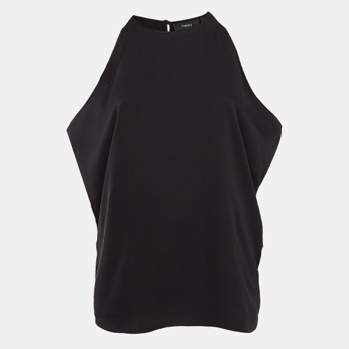 Theory Black Silk Sleeveless Top S - Theory - Modalova