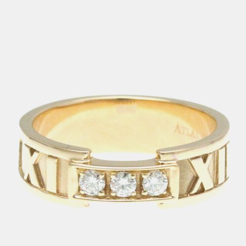 Atlas 18K Gold Diamond Band Ring - Tiffany & Co. - Modalova