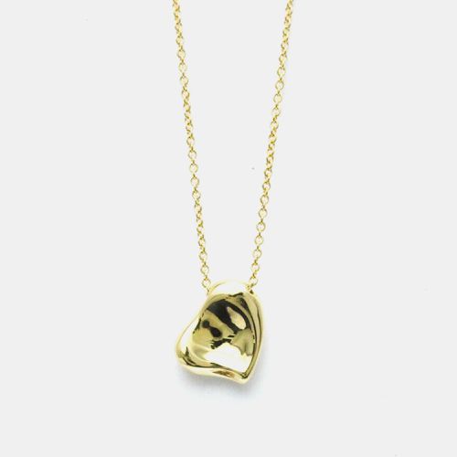 Full Heart 18K Gold No Stone Pendant Necklace - Tiffany & Co. - Modalova