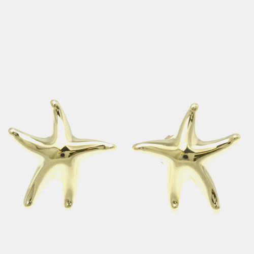 Starfish No Stone 18K Gold Stud Earrings - Tiffany & Co. - Modalova