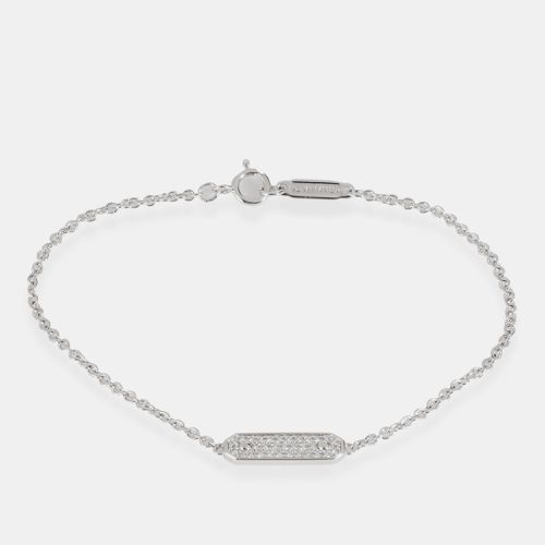 K Gold Diamond Tag Chain Bracelet 0.08 CTW - Tiffany & Co. - Modalova