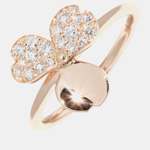 K Rose and Diamond Paper Flower Ring EU 52 - Tiffany & Co. - Modalova