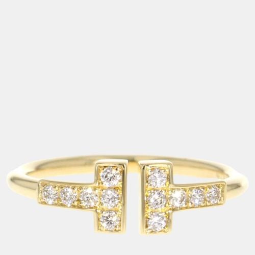 K Gold T Wire Diamond Ring EU 49 - Tiffany & Co. - Modalova