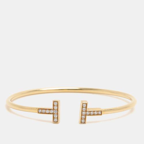 T Wire Diamond 18k Gold Bracelet - Tiffany & Co. - Modalova