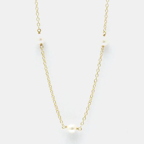 K Gold and Pearl Elsa Peretti Necklace - Tiffany & Co. - Modalova