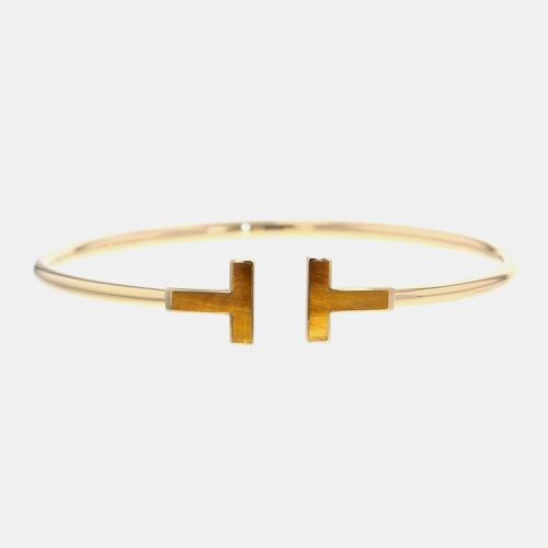 K Gold Medium T-wire Bracelet - Tiffany & Co. - Modalova