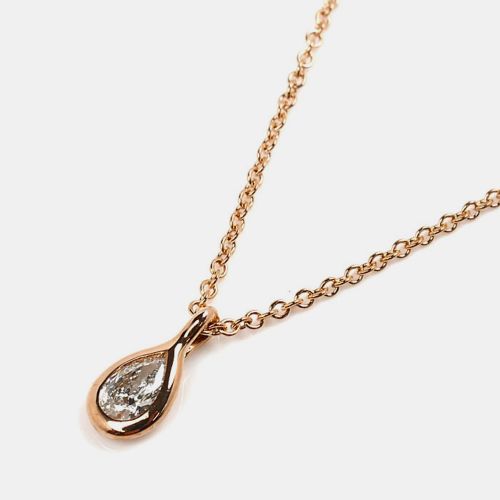 K Rose and Diamond Elsa Peretti Pendant Necklace - Tiffany & Co. - Modalova