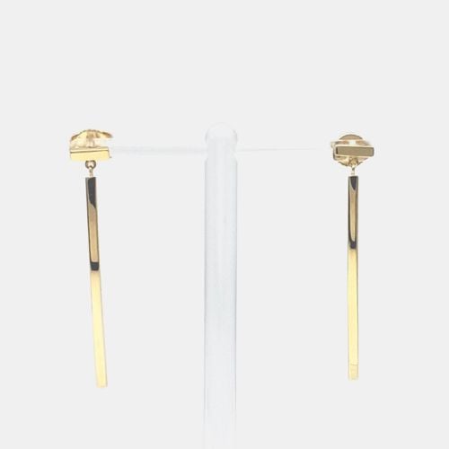 K Gold Elongated Wire Bar Earrings - Tiffany & Co. - Modalova