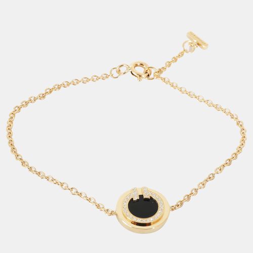 K Gold T Onyx Bracelet 0.03 CTW - Tiffany & Co. - Modalova