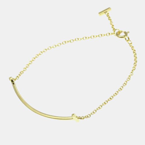 K Gold T Smile Bracelet - Tiffany & Co. - Modalova