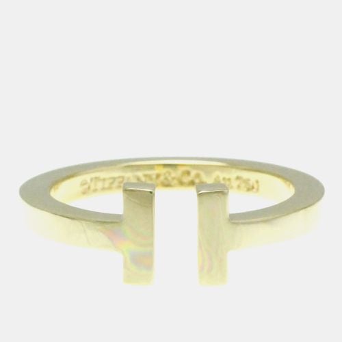 K Gold T Square Band Ring EU 57 - Tiffany & Co. - Modalova