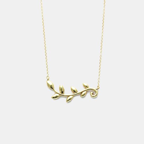 K Gold Paloma Picasso Olive Leaf Vine Pendant Necklace - Tiffany & Co. - Modalova