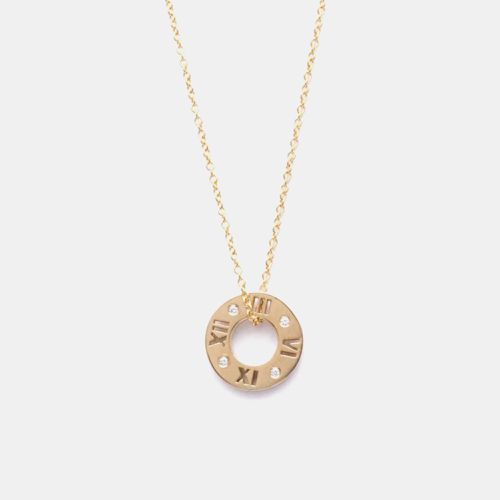 K Rose and Diamond Atlas Pendant Necklace - Tiffany & Co. - Modalova