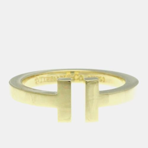 K Gold T Square Band Ring EU 57 - Tiffany & Co. - Modalova