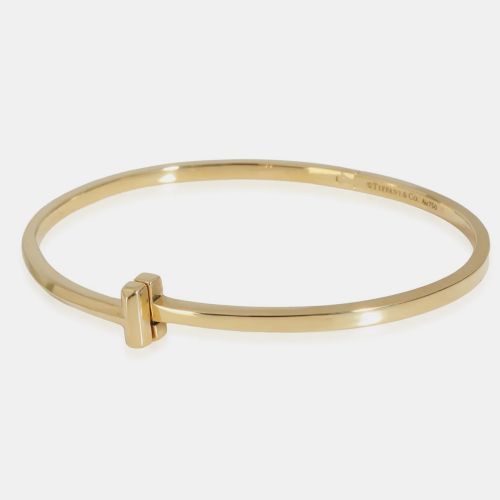 K Gold T Narrow Hinged Bangle Bracelet - Tiffany & Co. - Modalova