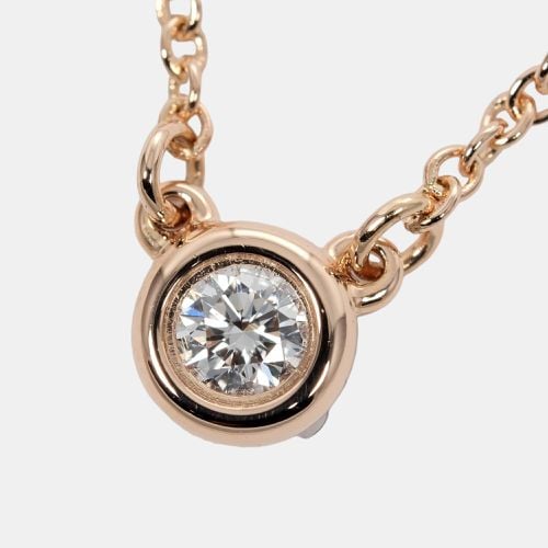 Tiffany & Co 18K Gold Diamond By The Yard Pendant Necklace - Tiffany & Co. - Modalova