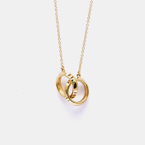 K Rose Atlas X Closed Interlocking Pendant Necklace - Tiffany & Co. - Modalova