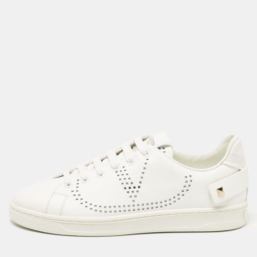 Leather Backnet Sneakers Size 36 - Valentino - Modalova