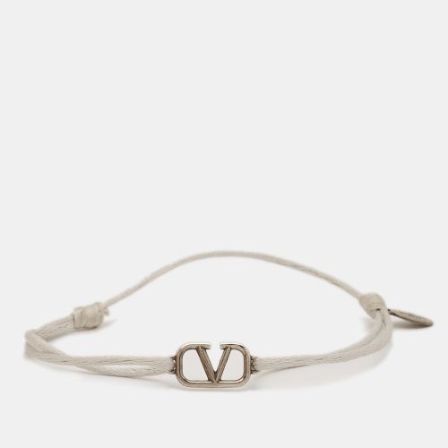 VLogo Tone Cord Bracelet - Valentino - Modalova