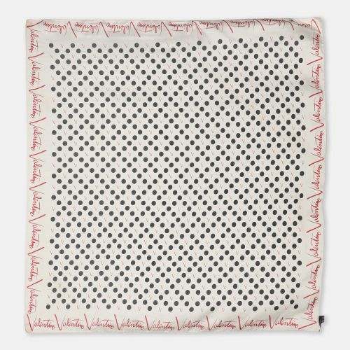 Printed Silk Scarf - Valentino - Modalova