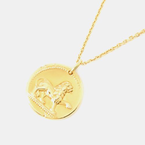 K Gold Zodiaque Medal Leonis Pendant Necklace - Van Cleef & Arpels - Modalova