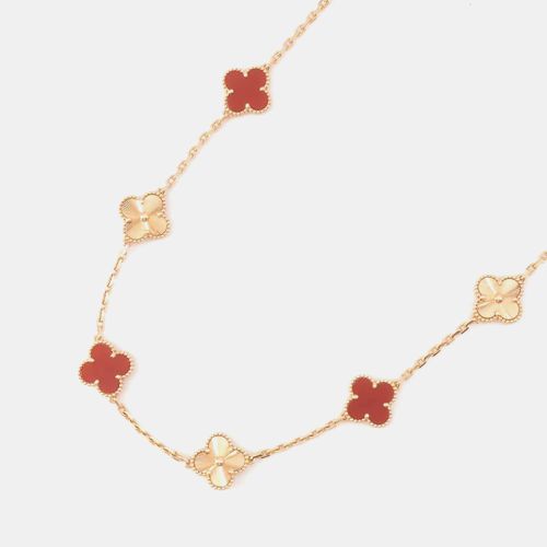 K Gold Vintage Alhambra 20 motifs Long Necklace - Van Cleef & Arpels - Modalova