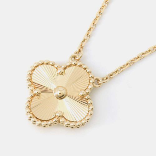 K Gold Vintage Alhambra Pendant Necklace - Van Cleef & Arpels - Modalova