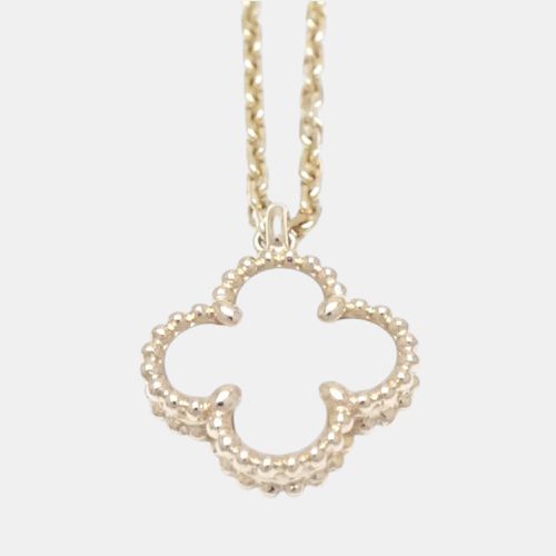 K Gold Sweet Alhambra Pendant Necklace - Van Cleef & Arpels - Modalova