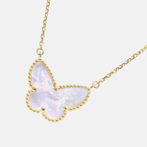 K Gold Lucky Alhambra Papillon Pendant - Van Cleef & Arpels - Modalova