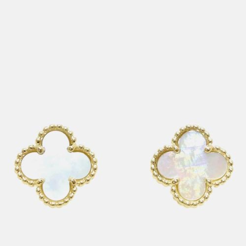 K Gold Sweet Alhambra Earrings - Van Cleef & Arpels - Modalova