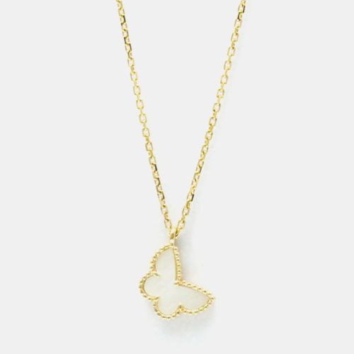 K Gold Sweet Alhambra Papillon Necklace - Van Cleef & Arpels - Modalova