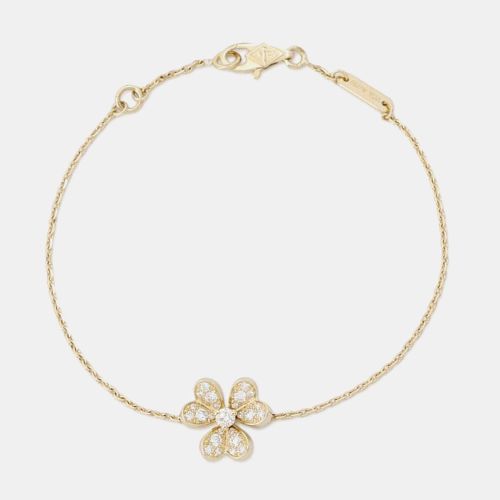 K Gold and Diamond Frivole Mini Bracelet - Van Cleef & Arpels - Modalova