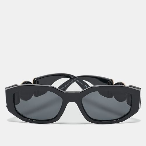 Medusa Biggie Rectangular Sunglasses - Versace - Modalova