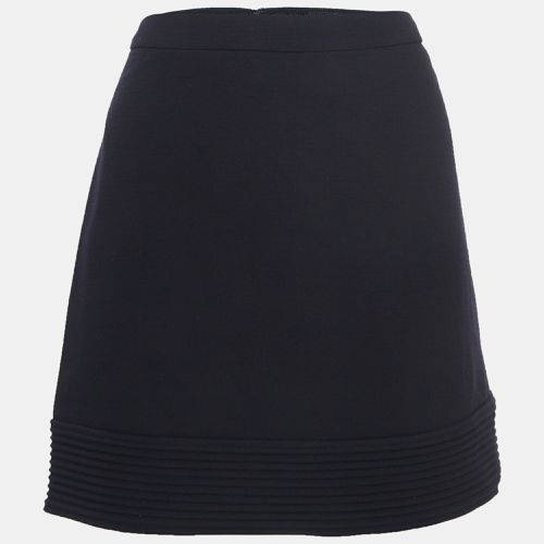 Wool Knit Mini Skirt S - Versace - Modalova