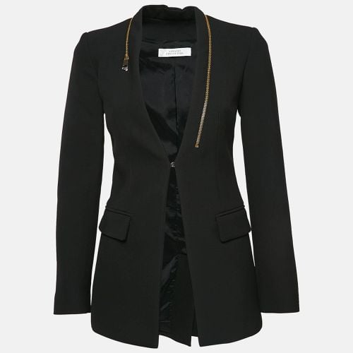 Crepe Zip Detail Blazer XS - Versace Collection - Modalova