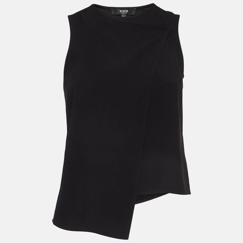 Crepe Asymmetric Wrap Top XS - Versus Versace - Modalova