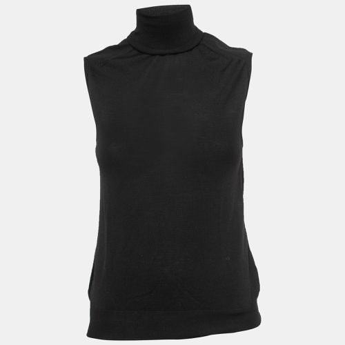 Wool Knit Turtleneck Sleeveless Top S - Victoria Beckham - Modalova