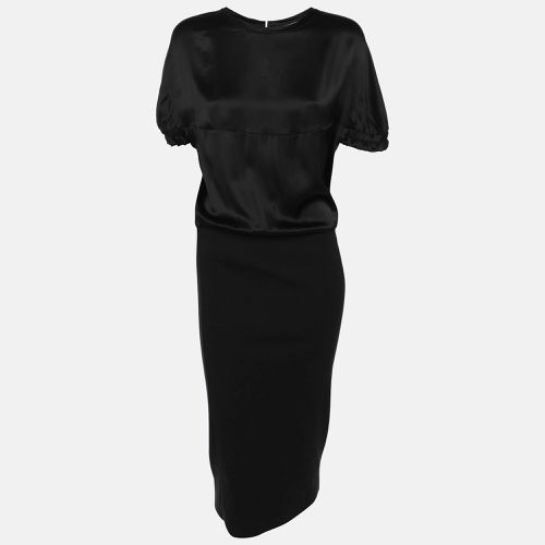 Silk/Cotton Midi dress M - Yves Saint Laurent - Modalova