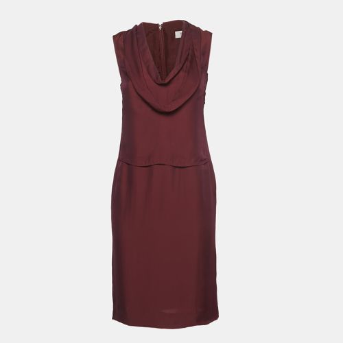 Silk Blend Midi Dress S - Yves Saint Laurent - Modalova