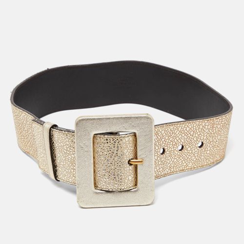 Leather Buckle Waist Belt 70CM - Yves Saint Laurent - Modalova