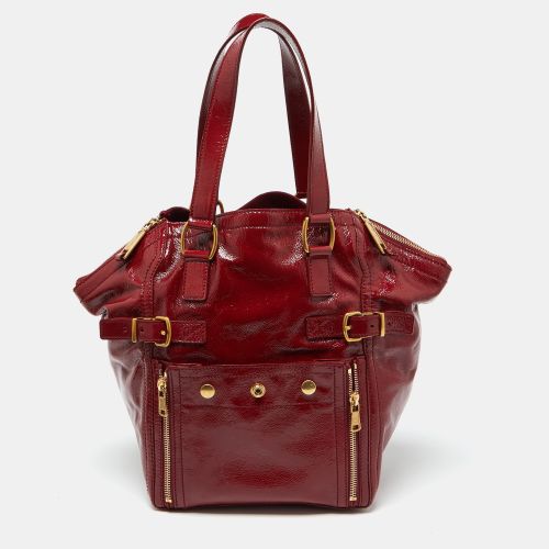 Patent Leather Downtown Tote - Yves Saint Laurent - Modalova