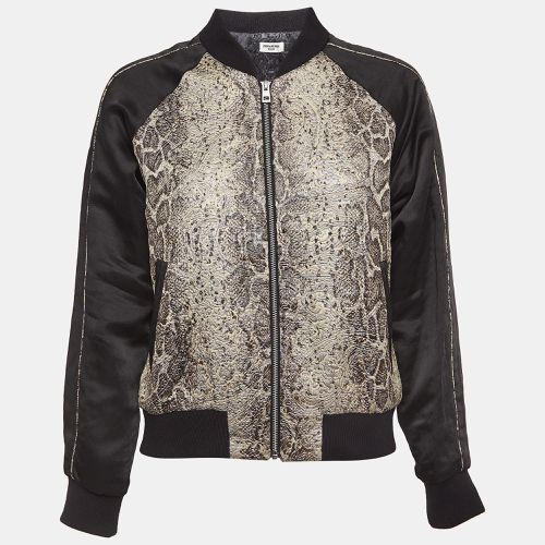 Deluxe /Black Python Jacquard Bomber Jacket M - Zadig & Voltaire - Modalova