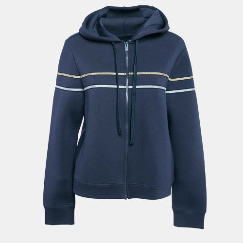 Striped Neoprene Zip Up Hoodie L - Zadig & Voltaire - Modalova