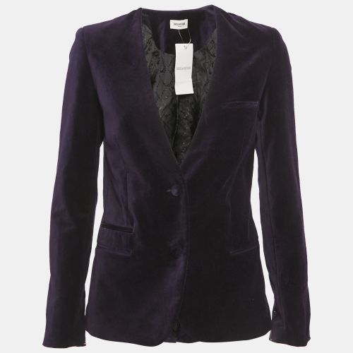 Dark Embroidered Velvet Vadim Blazer M - Zadig & Voltaire - Modalova