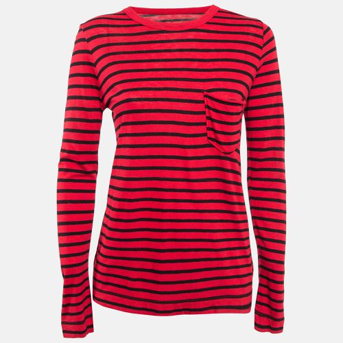 Striped Jersey Long Sleeve T-Shirt S - Zadig & Voltaire - Modalova