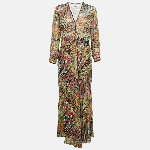 Printed Fil-coupe Silk Roumi Long Dress S - Zadig & Voltaire - Modalova