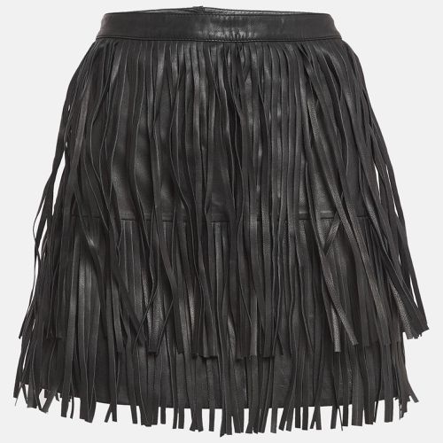 Leather Fringed Mini Skirt M - Zadig & Voltaire - Modalova