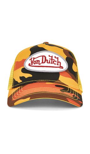 Gorra de camionero multi en color naranja talla all - Von Dutch - Modalova