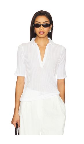 Elbow Sleeve Polo en . Taille L. Also en M, S, XS - Vince - Modalova