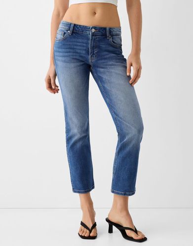 Jeans Cropped Flare Mujer 42 - Bershka - Modalova